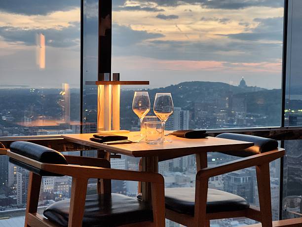 The table